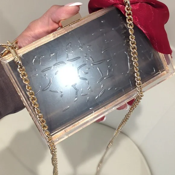 Cartier Paper Shopping Bag Upcycled Novelty Clutch - Picture 8 of 8